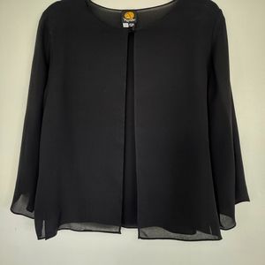 Anne Namba 💯 silk cardigan shawl